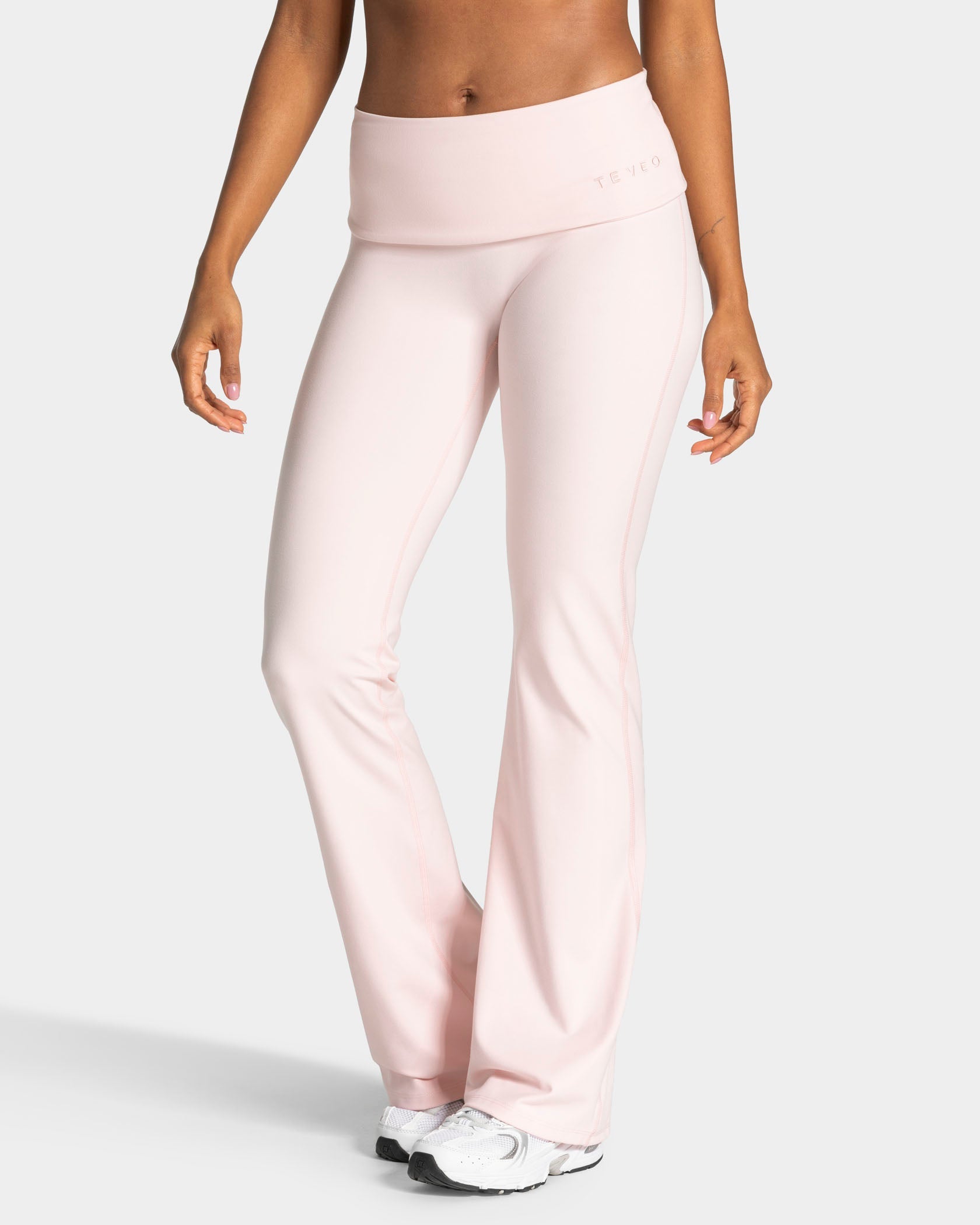 Mellow Fold Over Flared Leggings Tall "Blossom"