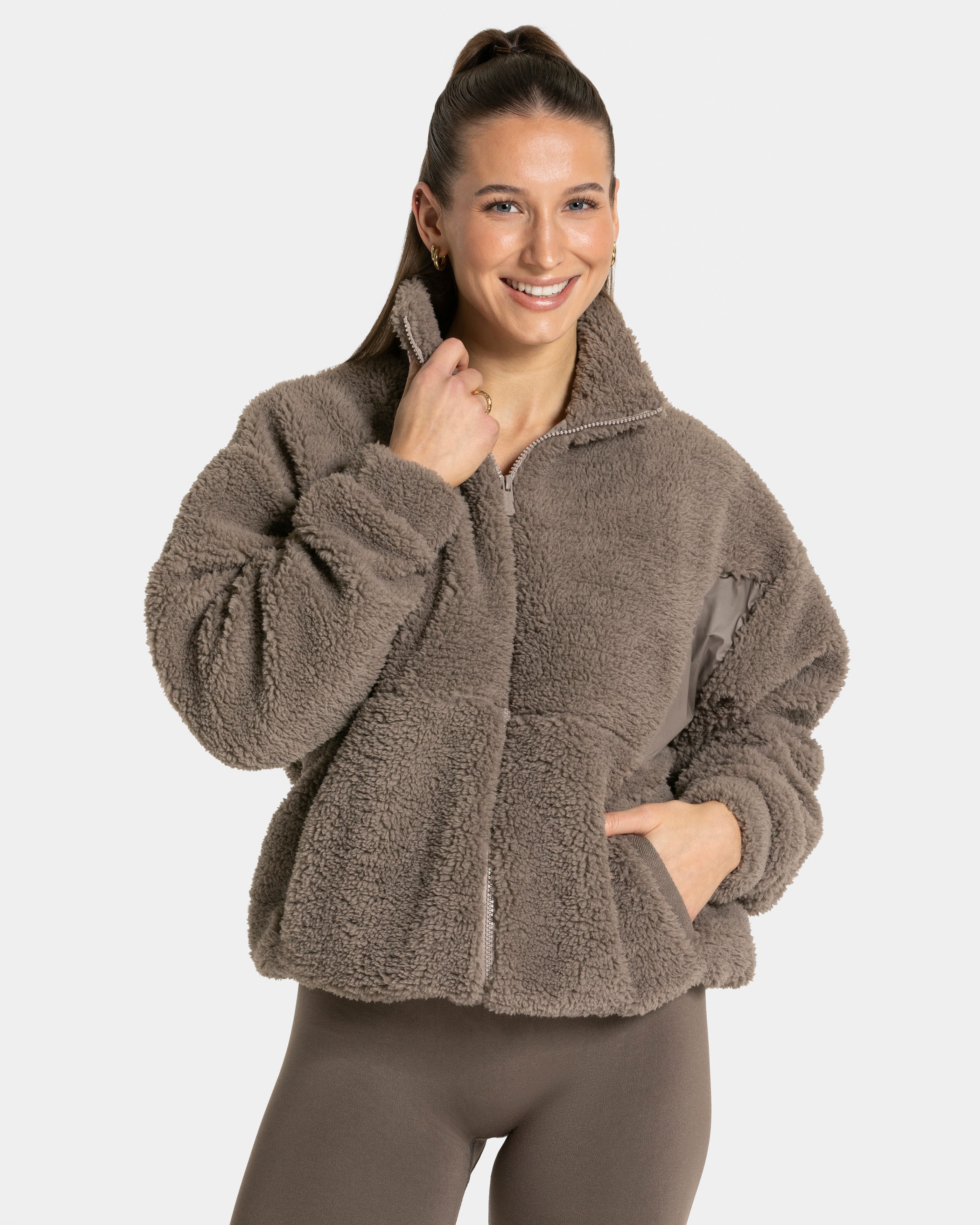 Teddy Jacke "Mokka"